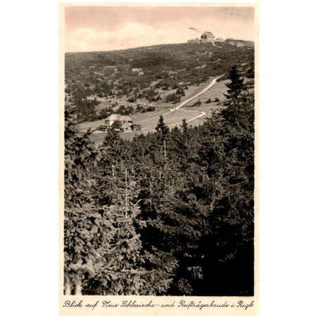 Blick auf Neue Schlesische- und Reifträgerbaude i. Rsgb. 12584