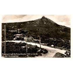 Riesengebirge, Reifträgerbaude 1365 m ü. d. M. mit den Quarksteinen. 68056