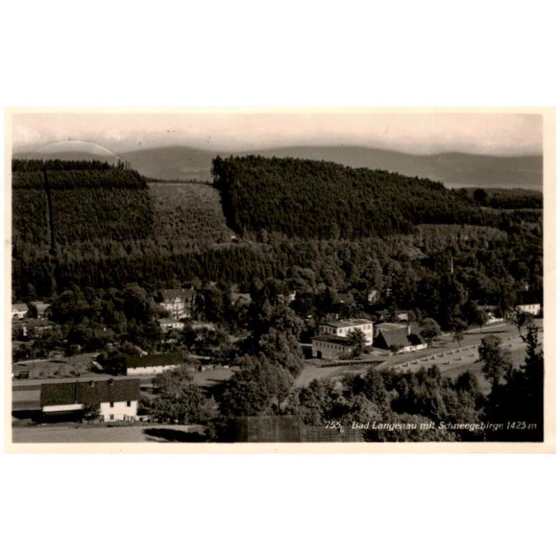 755. Bad Langenau mit Schneegebirge 1425 m