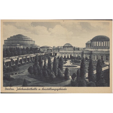 Breslau. Jahrhunderthalle u. Ausstellungsgebäude