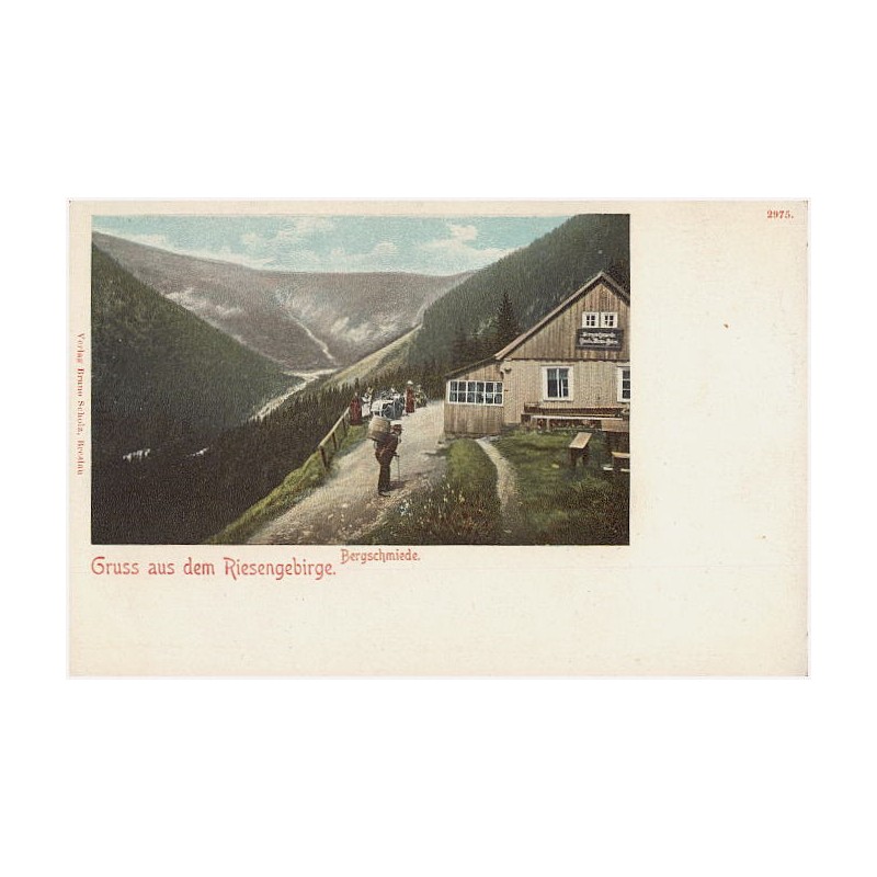 Gruss aus dem Riesengebirge. Bergschmiede
