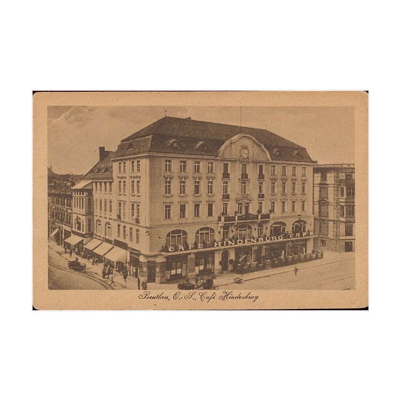 Beuthen, O.-S., Cafe Hindenburg
