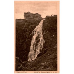 Riesengebirge. Elbfall u. Baude (1284 m ü. M.)