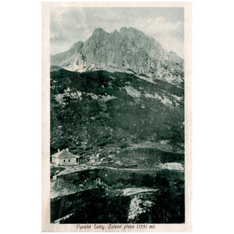 Vysoké Tatry. Zelené pleso (1551 m).