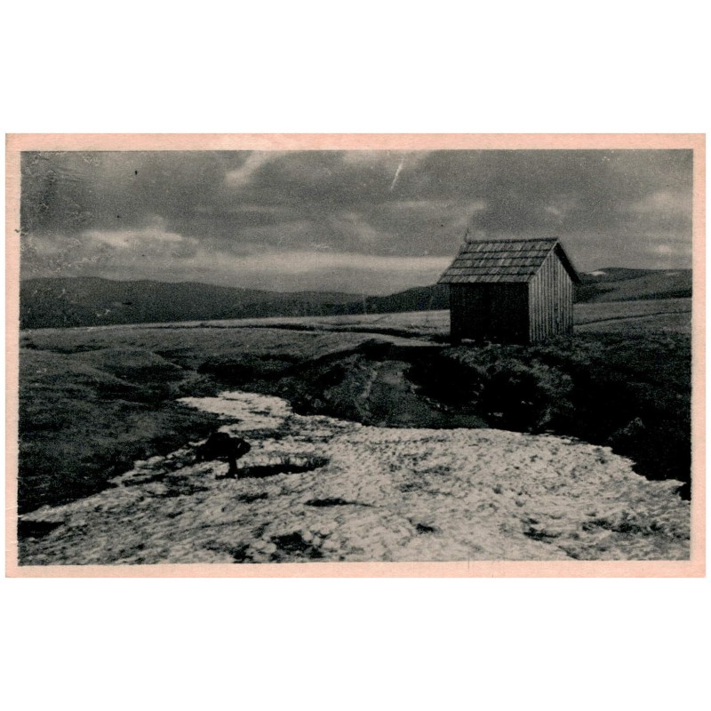 Foto: Dr. K. Procházka 1920. 24. U pramene Labe. Bei der Elbequelle.