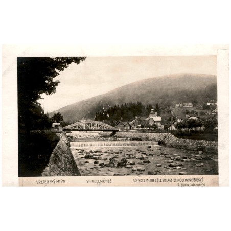 Vřetenský Mlýn. Spindelmühle. Spindelmühle (Le village de moulin "Vřetenský")