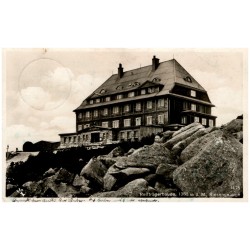 1475. Reifträgerbaude,1365 m ü. M., Riesengebirge / Rewers: Reifträgerbaude,1365 m ü. M., Riesengebirge