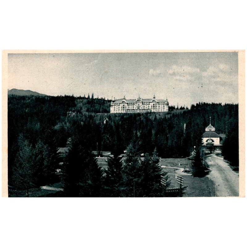 Grandhotel Praha v Tatranské Lomnici.