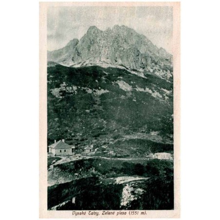 Vysoké Tatry, Zelené pleso (1551 m).