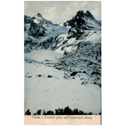 Útulna u Zeleného plesa pod Lomnickým štítem.