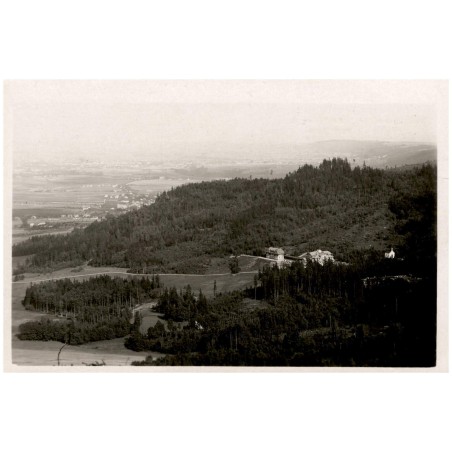 Sommerfrische: Bad Mariabrunn Post Ober-Prausnitz im Riesengebirge an der Reichsgrenze. Besitzer: Franz Hetfleisch.