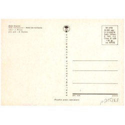 Smacznego! Interesanci z kolejki. Butenko pinxit / Rewers: Znaki drogowe. Znak informacyjny - Bufet lub kawiarnia. Tekst - J. Wi