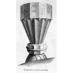 "Kropielnica w kościele jeżowskim."