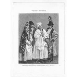 "Zaręczyny w Krakowskiem. Podług fotografii z albumu, ofiarowanego cesarzowi aystryackiemu przez p. W. Rzewuskiego. 557"