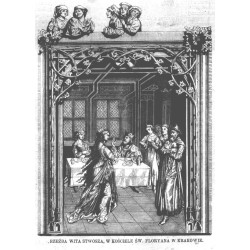 "RZEŹBA WITA STWOSZA, W KOŚCIELE ŚW. FLORYANA W KRAKOWIE."