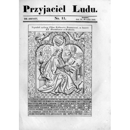 "Nagrobek spiżowy Filipa Kallimacha Bounaccorsi, w kościele XX. Dominikanów w Krakowie."