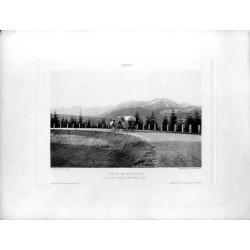 Tatry. Widok na Koszystą. Z nowej drogi do Morskiego Oka / "TATRY WIDOK NA KOSZYSTĄ Z nowej drogi do Morskiego Oka."