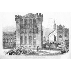 Zamek malborski od strony rzeki / "ZAMEK MALGBORSKI OD STRONY RZEKI."