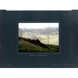 "Gebirgspanorama von der Heinrichsburg bei Seidorf Tafel 14. Schlesien II."