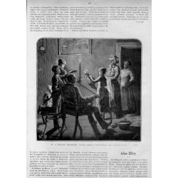 "W wigilię św. Andrzeja. Rysunek oryginalny Podkowińskiego. (Zob. wiérsz na str. 362.) (738)"