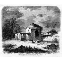 [1] Fontanna Marii Potockiej w Krymie. Rysował Cegliński, rytowano w drzeworytni Tygodnika [2] Grobowiec Marii Potockiej w Krym