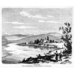 Hebdów. Rysował Kostrzewski, rytował Drążkiewicz w Warszawie / "HEBDÓW. (Rysował Kostrzewski, rytował Drążkiewicz w Warszawie.)"