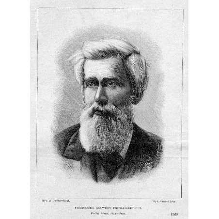 Franciszek Ksawery Pietraszkiewicz / "FRANCISZEK KSAWERY PIETRASZKIEWICZ. Podług fotogr. Bizańskiego. 7568"