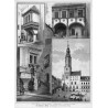 "Das Rathaus in Görlitz. Nach Photographien von Robert Scholz in Görlitz. 1. Erker im Rathaushofe. - 2. Westseite des Rathaushof