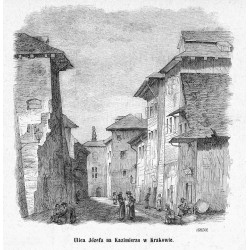 "Ulica Józefa na Kazimierzu w Krakowie. (6850)"