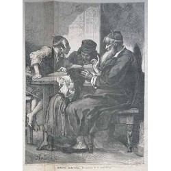 "Szkoła żydowska. Kompozycja E. M. Andriolli'ego."