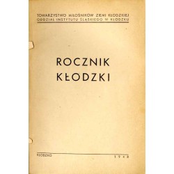 Rocznik Kłodzki. [T.1] (1948) / Rzeźba ziemi kłodzkiej i jej geneza / Zaludnienie i germanizacja ziemi kłodzkiej / Zdobycze pług
