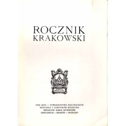 Rocznik Krakowski. T. 46 (1975) / Przemiany architektoniczne wilii na Woli Justowskiej / O związkach krakowskiego teatru z Uniwe