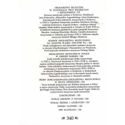 Dzieje drukarstwa muzycznego w Polsce do końca XVIII wieku