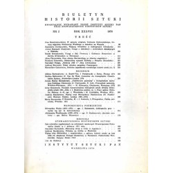 Biuletyn Historii Sztuki. R. 38 (1976). Nr 2 Wawel / złotnictwo Gdańsk / Zamek Królewski w Warszawie