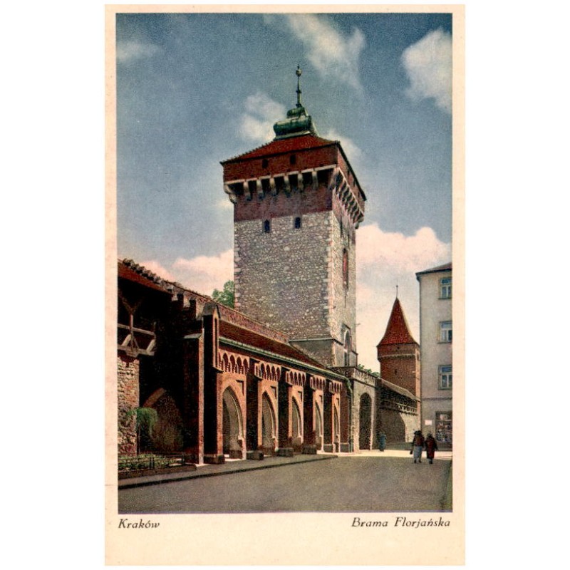 Kraków. Brama Florjańska