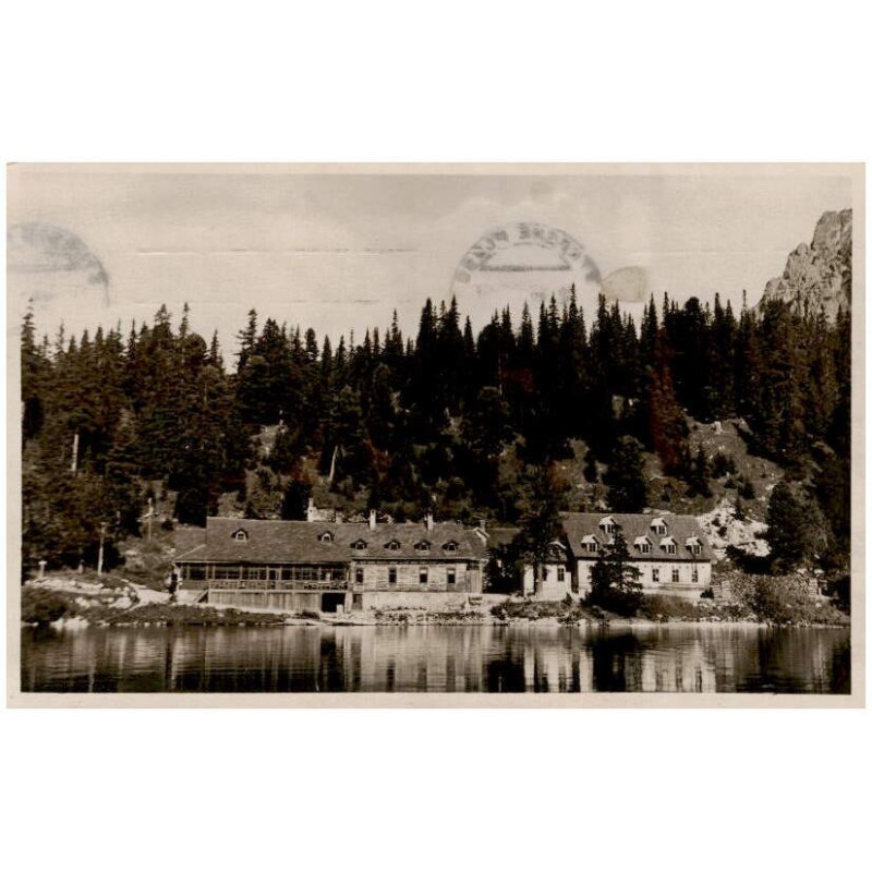 Vysoké Tatry: Chata "Popradského Plesa" 1513 m. n. m.