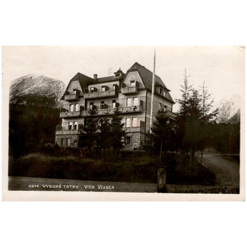 2276. Vysoké Tatry. Villa Vlasta,