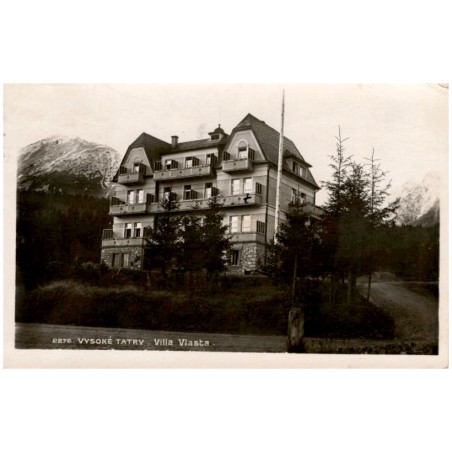 2276. Vysoké Tatry. Villa Vlasta,