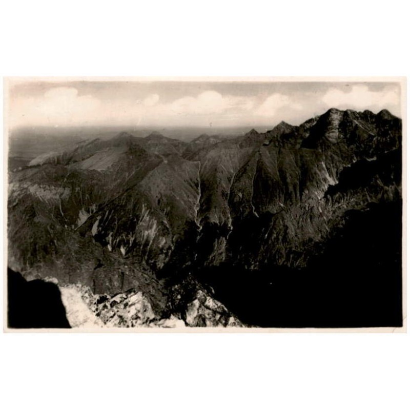 Pohlad s Rysov. Aussicht von der Meeraugspitze. Kilátás a Tengercsúcsról.