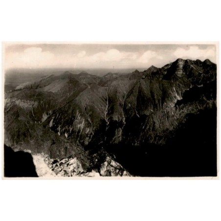 Pohlad s Rysov. Aussicht von der Meeraugspitze. Kilátás a Tengercsúcsról.