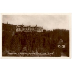 Vysoké Tatry - Tatranská Lomnica. Grand Hotel "Praha".