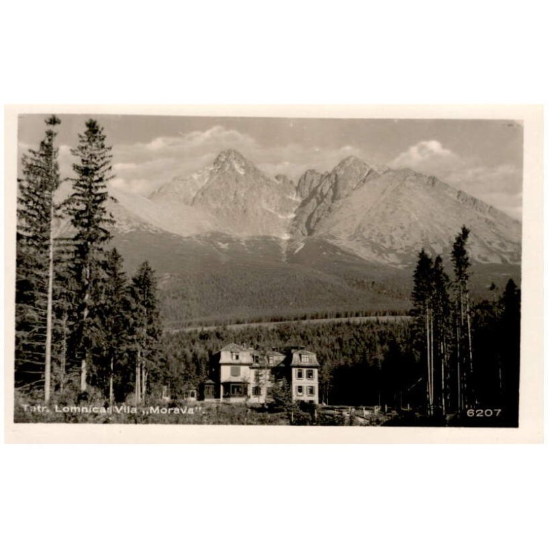 Tatr. Lomnica: Villa "Morava". 6207