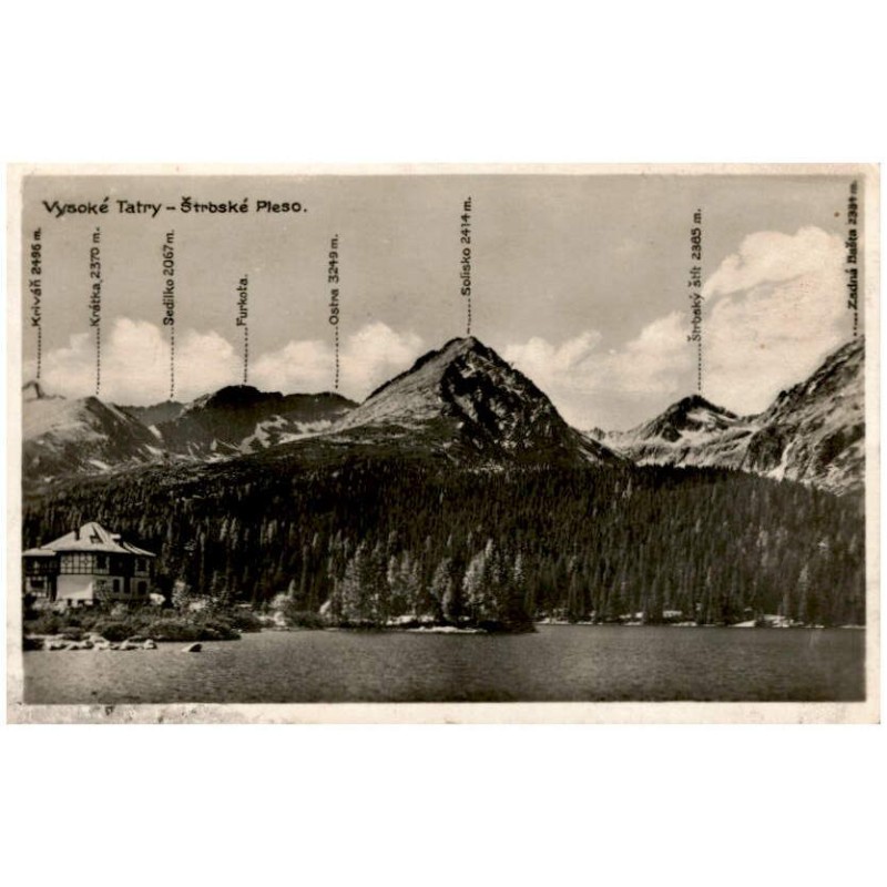 Vysoké Tatry - Štrbské Pleso.
