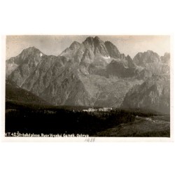 Štrbské pleso. Rysy Vysoká Ganek, Ostrva