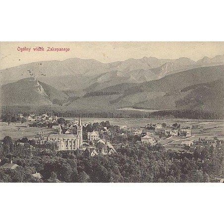 Ogólny widok Zakopanego