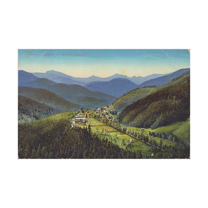 Tatry. Kuźnica ze szczytu "Nosala"