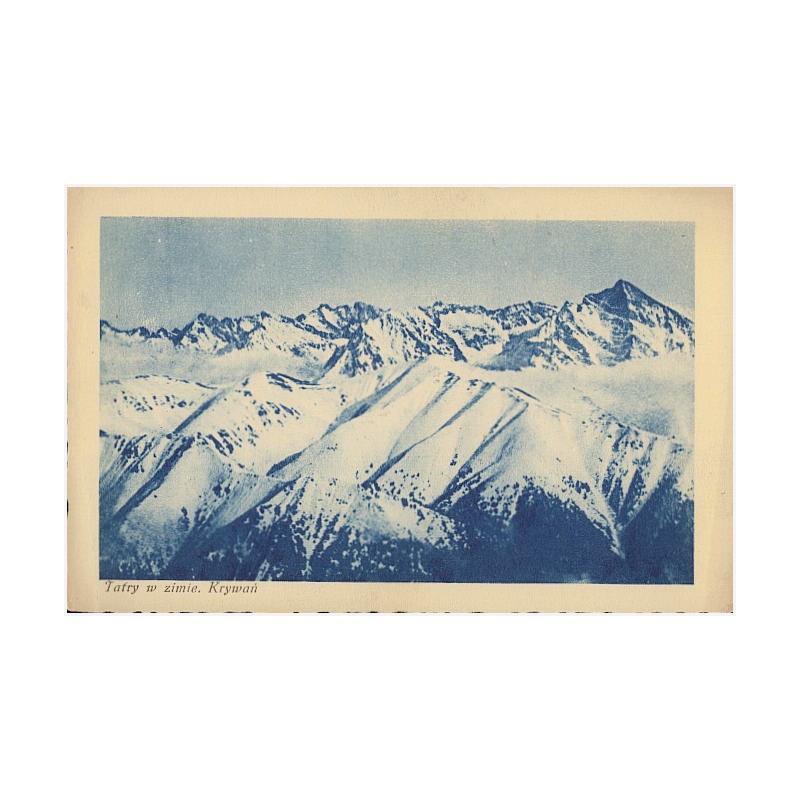 Tatry w zimie. Krywań
