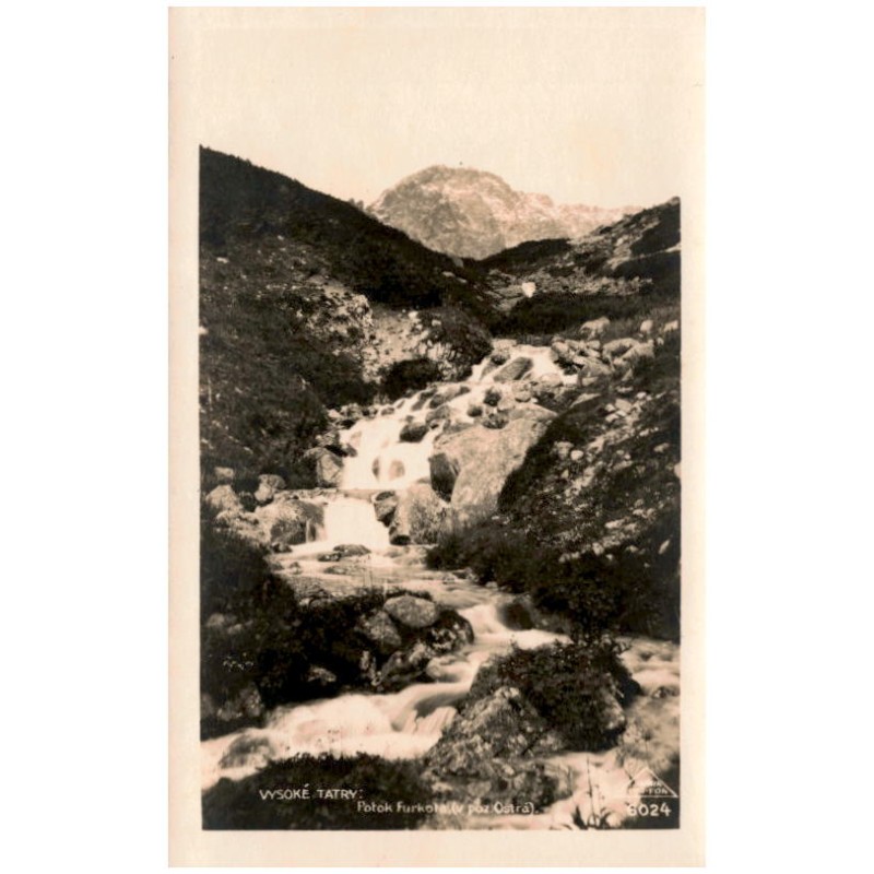 Vysoké Tatry: Potok Furkota, (v poz. Ostra). 6024