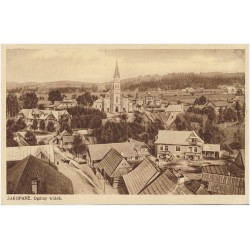 Zakopane. Ogólny widok