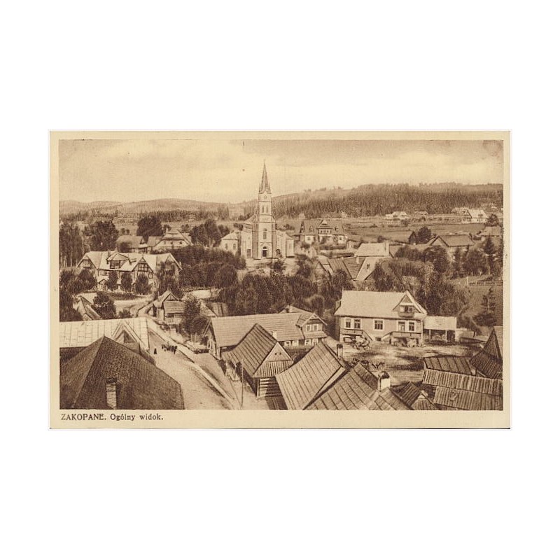 Zakopane. Ogólny widok